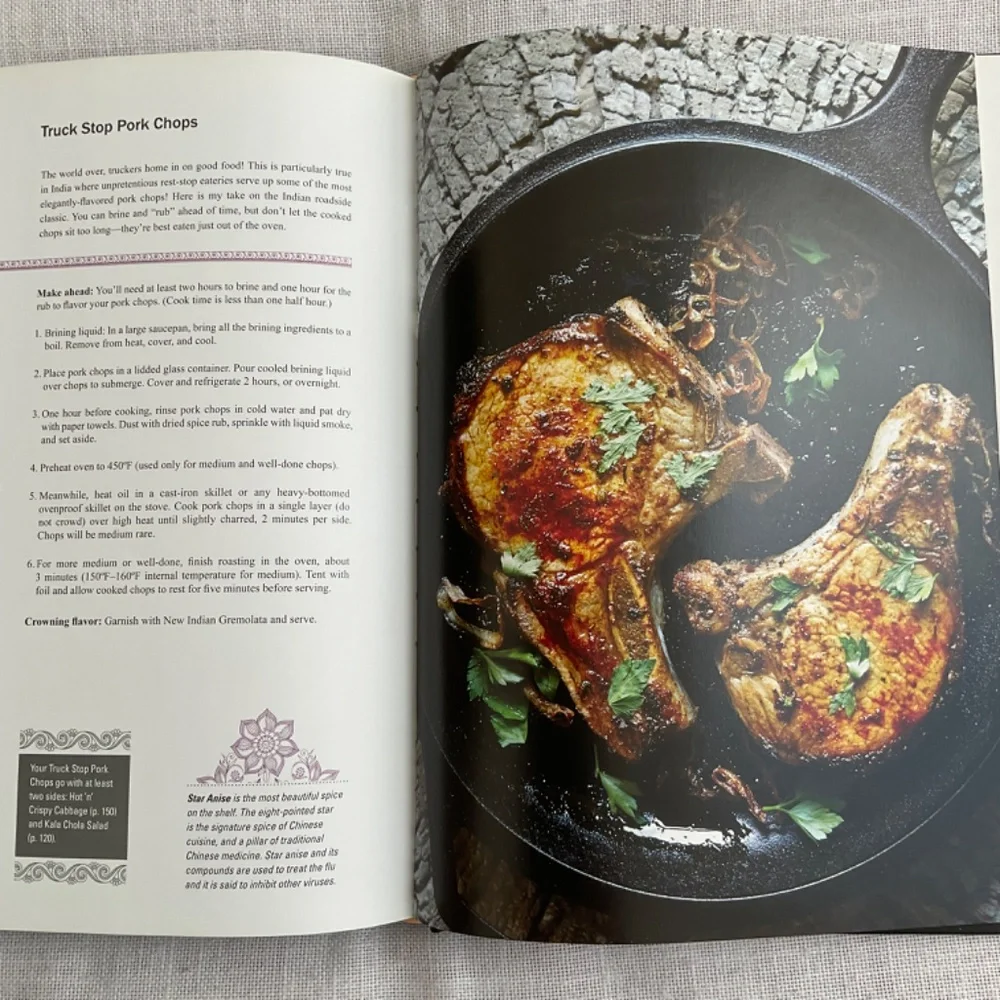 •Deepa’s Secret:Slow Carb New Indian Cuisine Cookbook Hardcover
